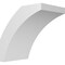 Ekena Millwork 5 1/2-in. W x 8-in. D x 8-in. H Thorton Architectural Grade PVC Knee Brace BRCP055X08X08THR - alternate 1